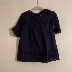 Baby gap dress with matching bloomers